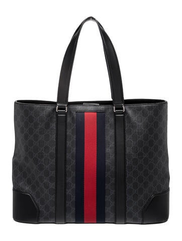 GG Canvas GG Supreme Sherry Line Tote