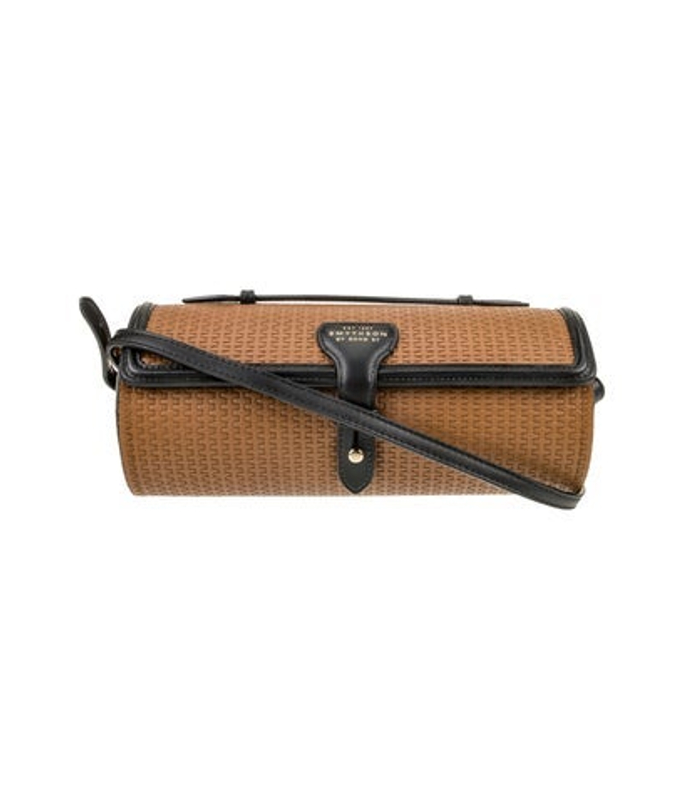 Smythson Leather Top Handle Bag