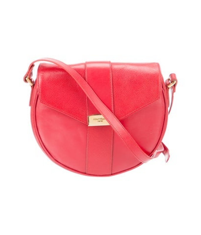 Courreges Leather Crossbody Bag