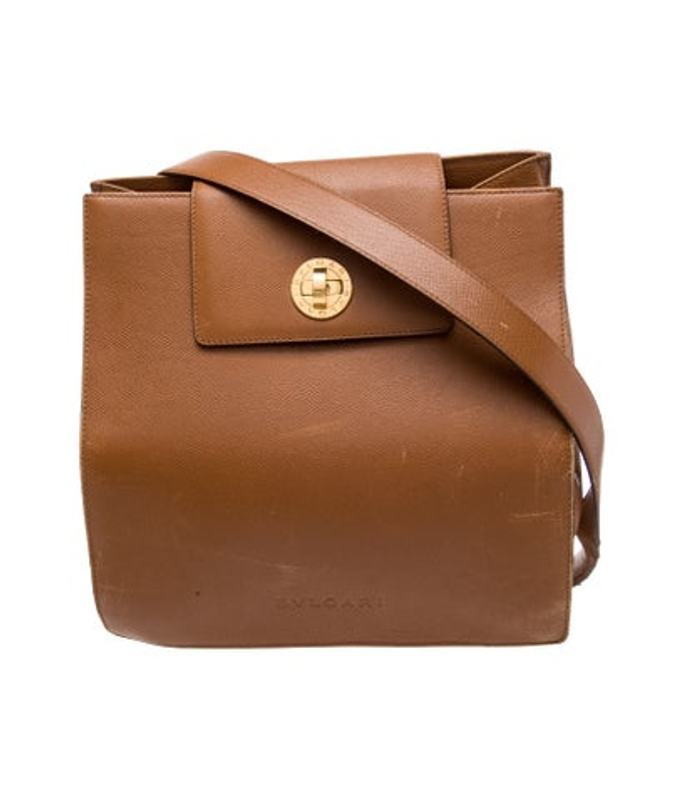 Bvlgari Leather Shoulder Bag
