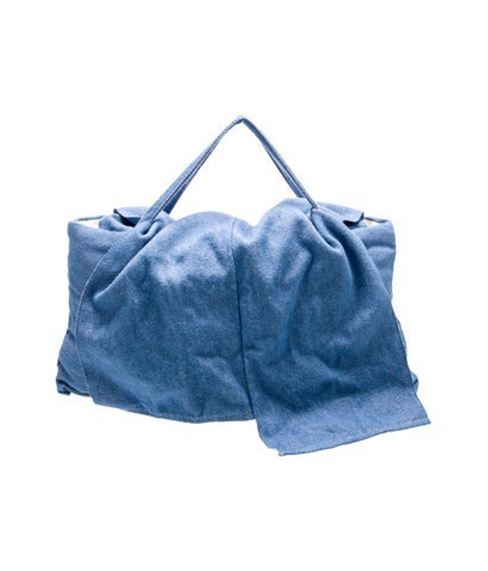 Muun Denim Top Handle Bag