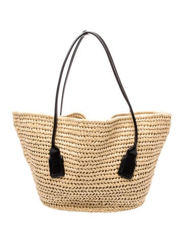 Raffia Basket Tote