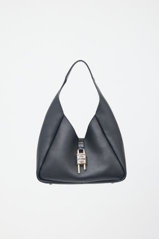 Leather Medium G Shoulder Bag