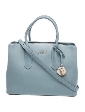 Leather Top Handle Bag w/ Tags