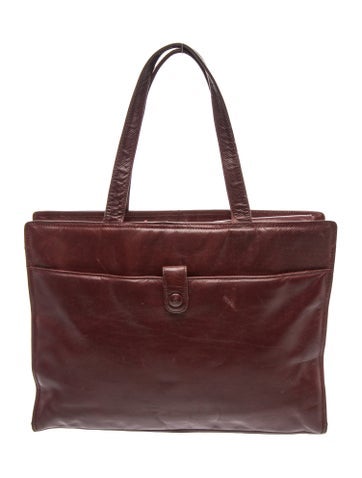 Leather Top Handle Bag