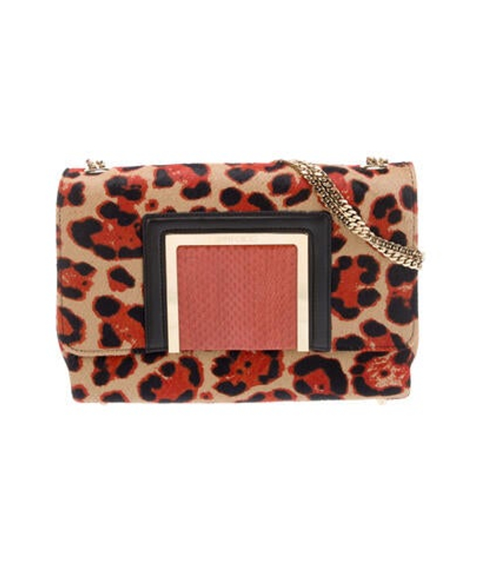 Jimmy Choo Choo Calf Hair Shoulder Bag