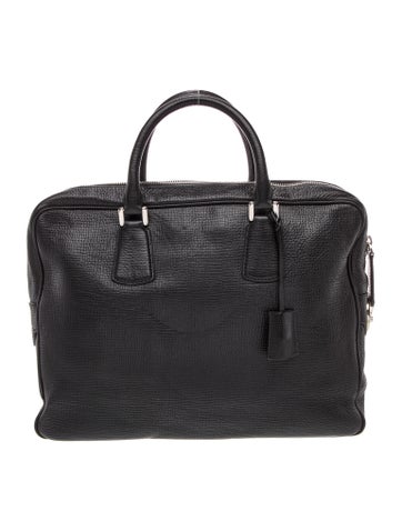 Leather Top Handle Bag