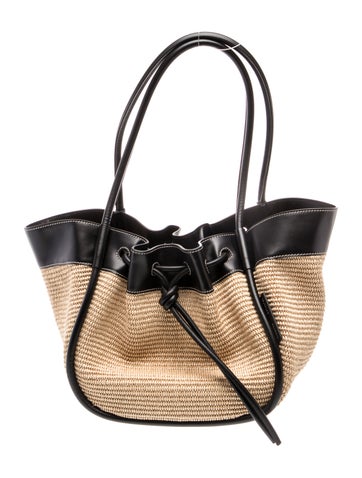 Raffia Shoulder Bag w/ Tags