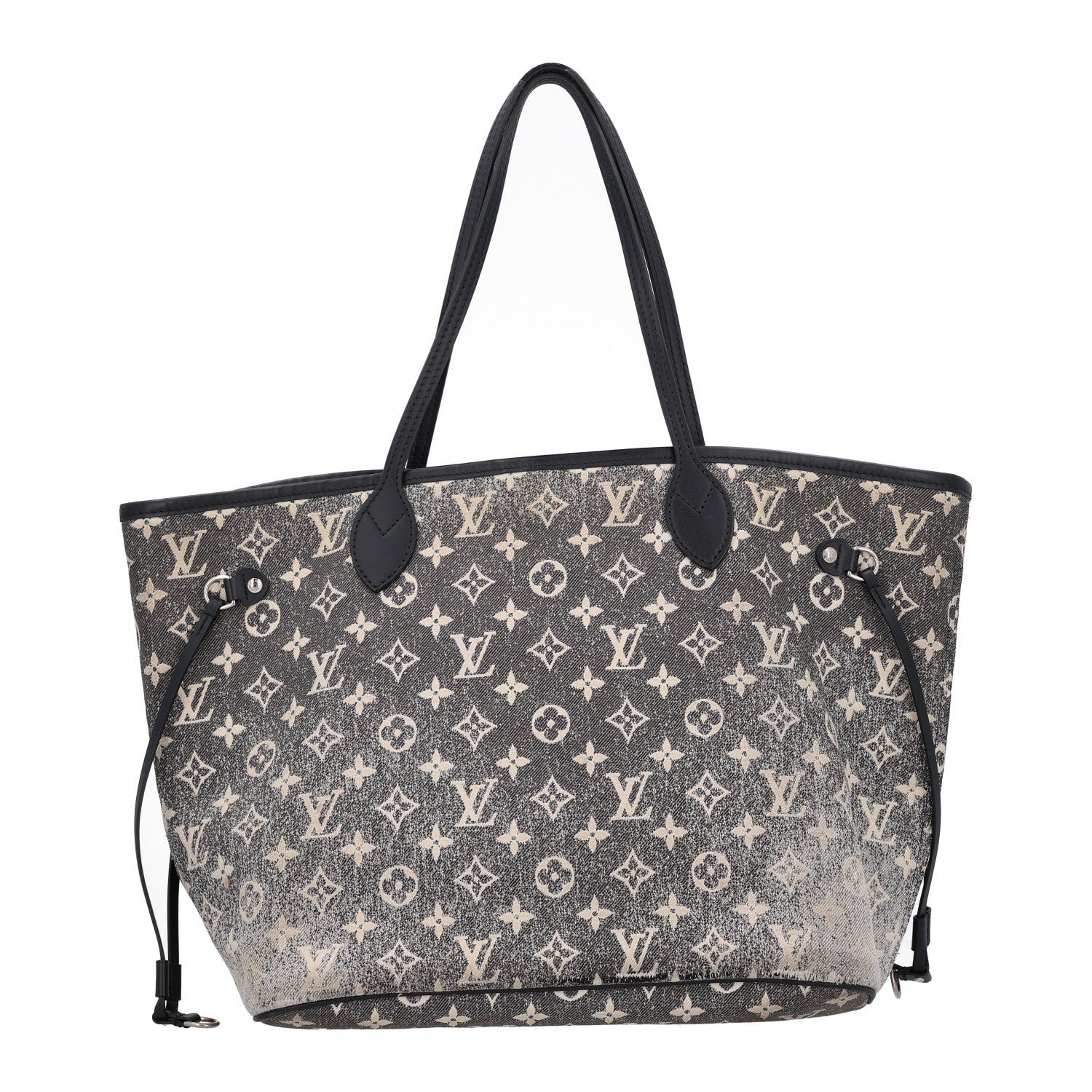 Louis Vuitton Denim Monogram Jacquard Neverfull MM Grey