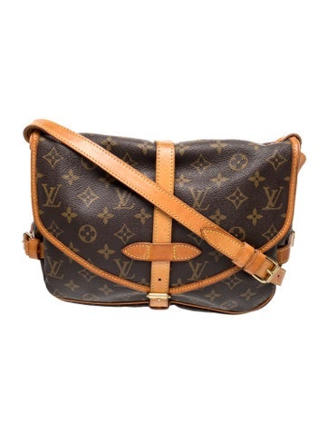 LV Monogram Saumur 25 Vintage