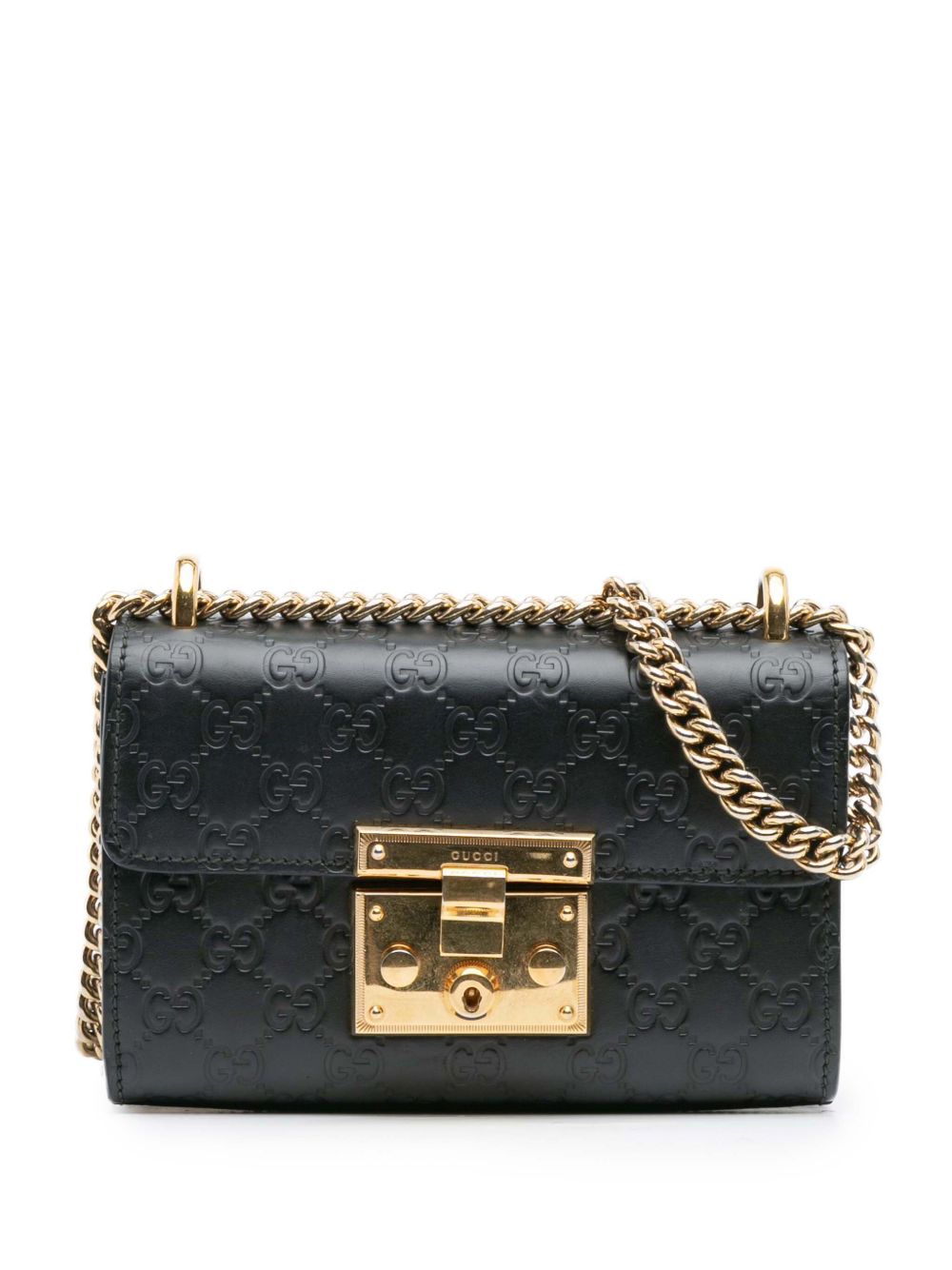 2016-2025 Small Guccissima Padlock crossbody bag