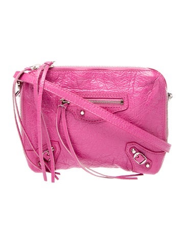Leather Le Cagole shoulder bag.