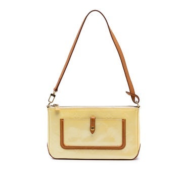 Patent Leather Monogram Vernis Mallory Square