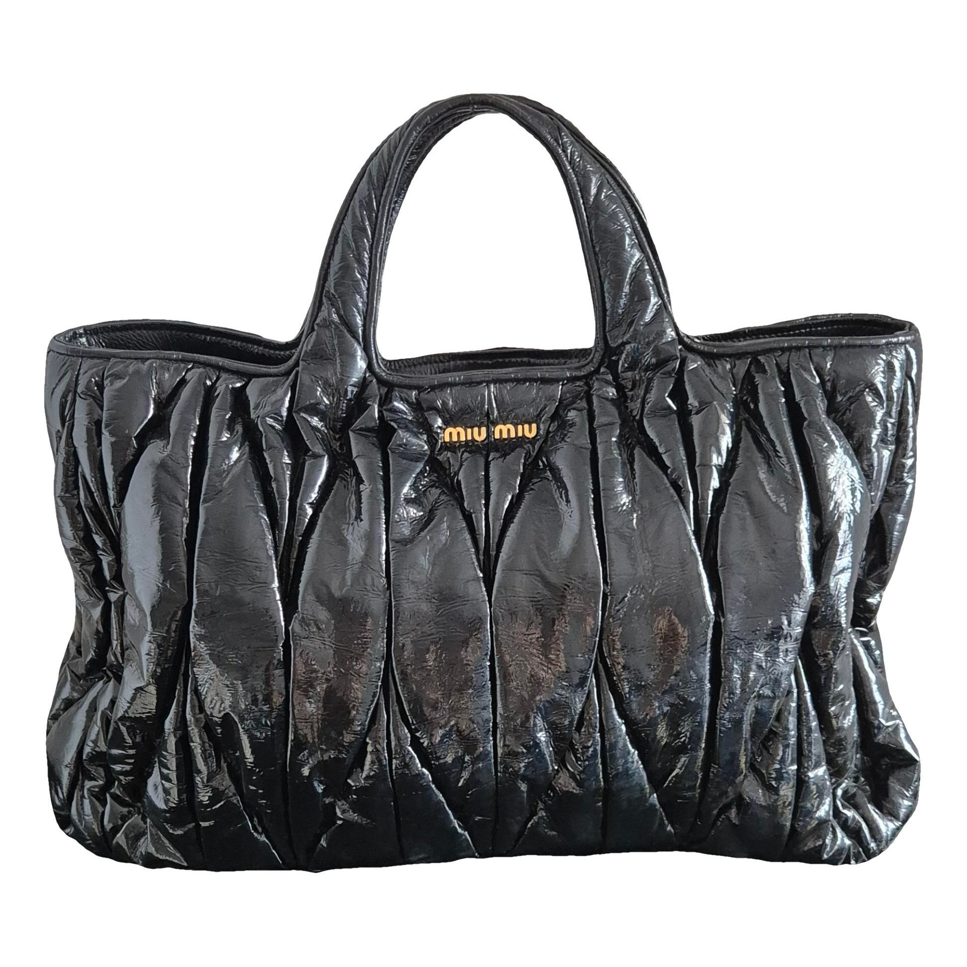 Miu Miu Beau patent leather handbag