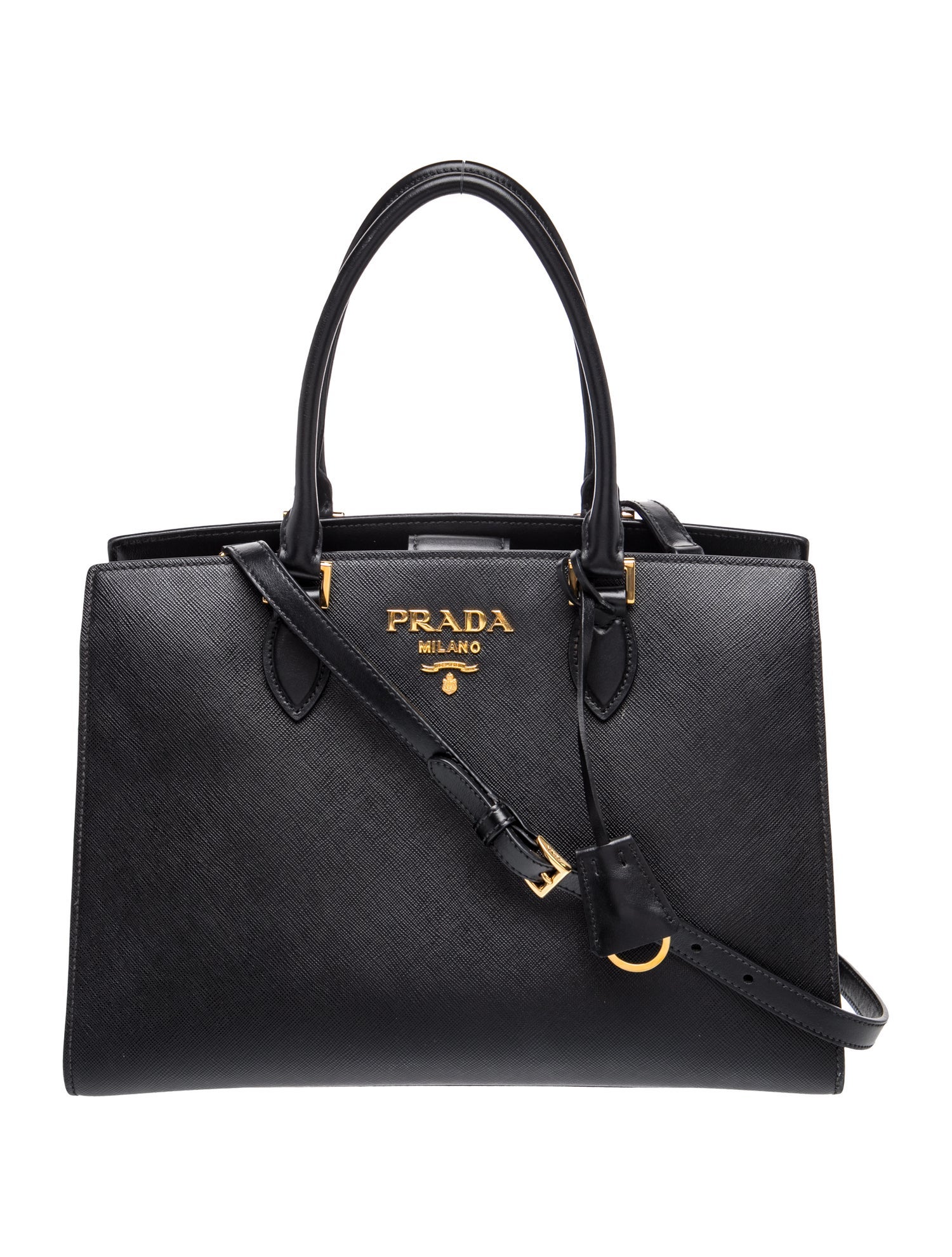 Saffiano Lux Leather Galleria Double Zip
