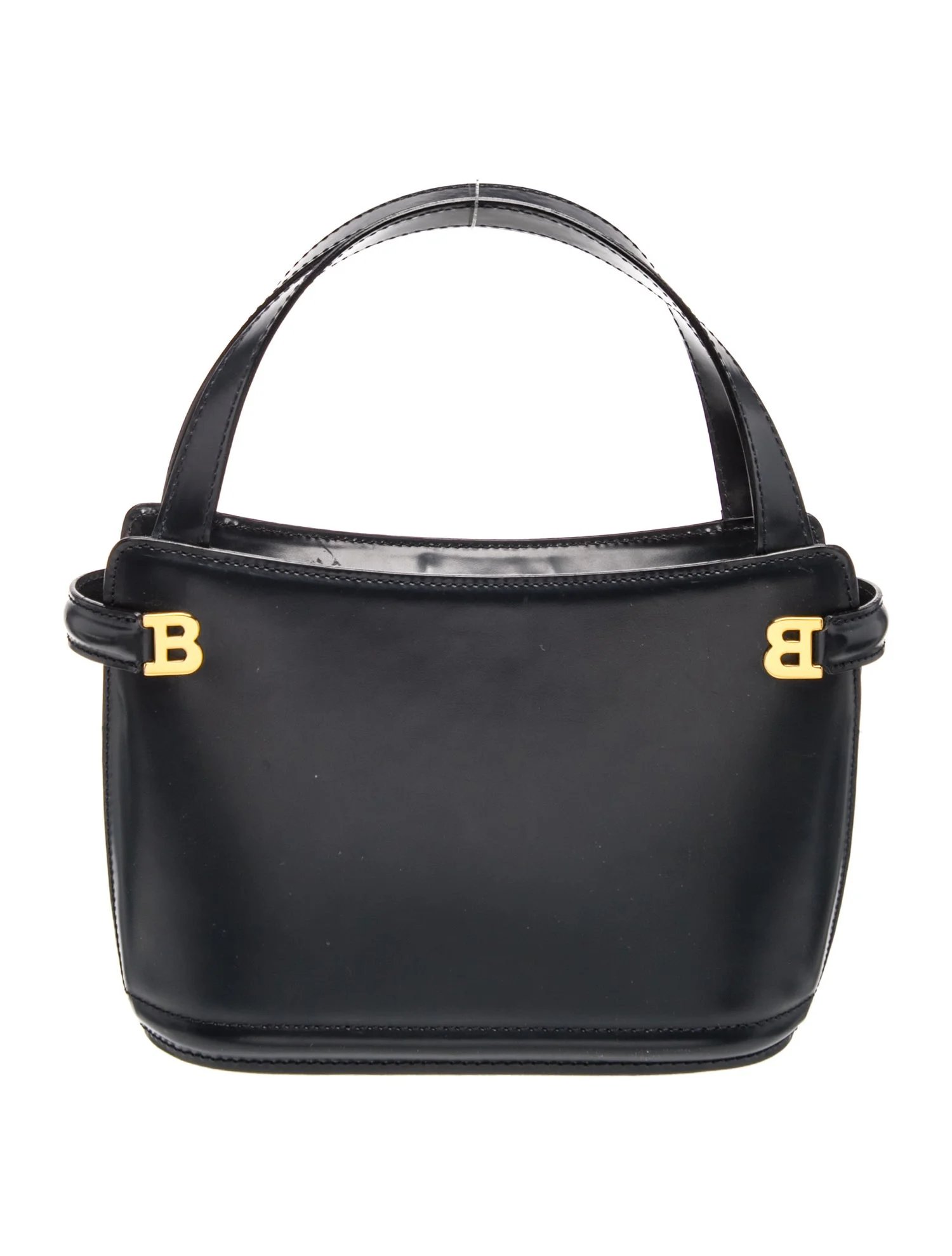 Leather Top Handle Bag