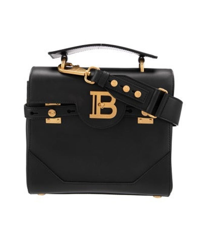 Balmain Leather Backpack Small