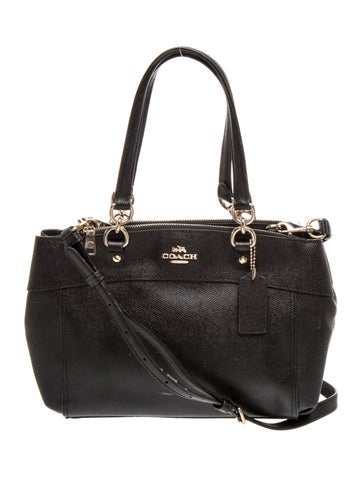 Coach Leather Top Handle Bag