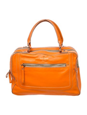 Leather Top Handle Bag