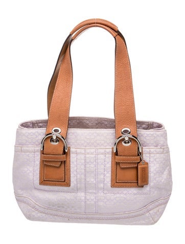 Coach GG Canvas Top Handle Bag