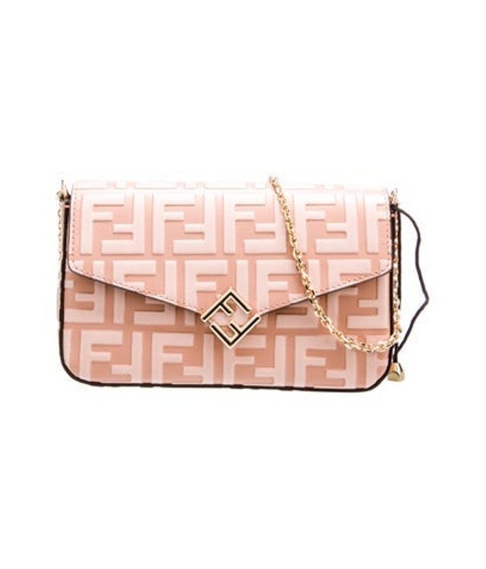 Fendi Zucca Ff Diamonds Wallet On Chain