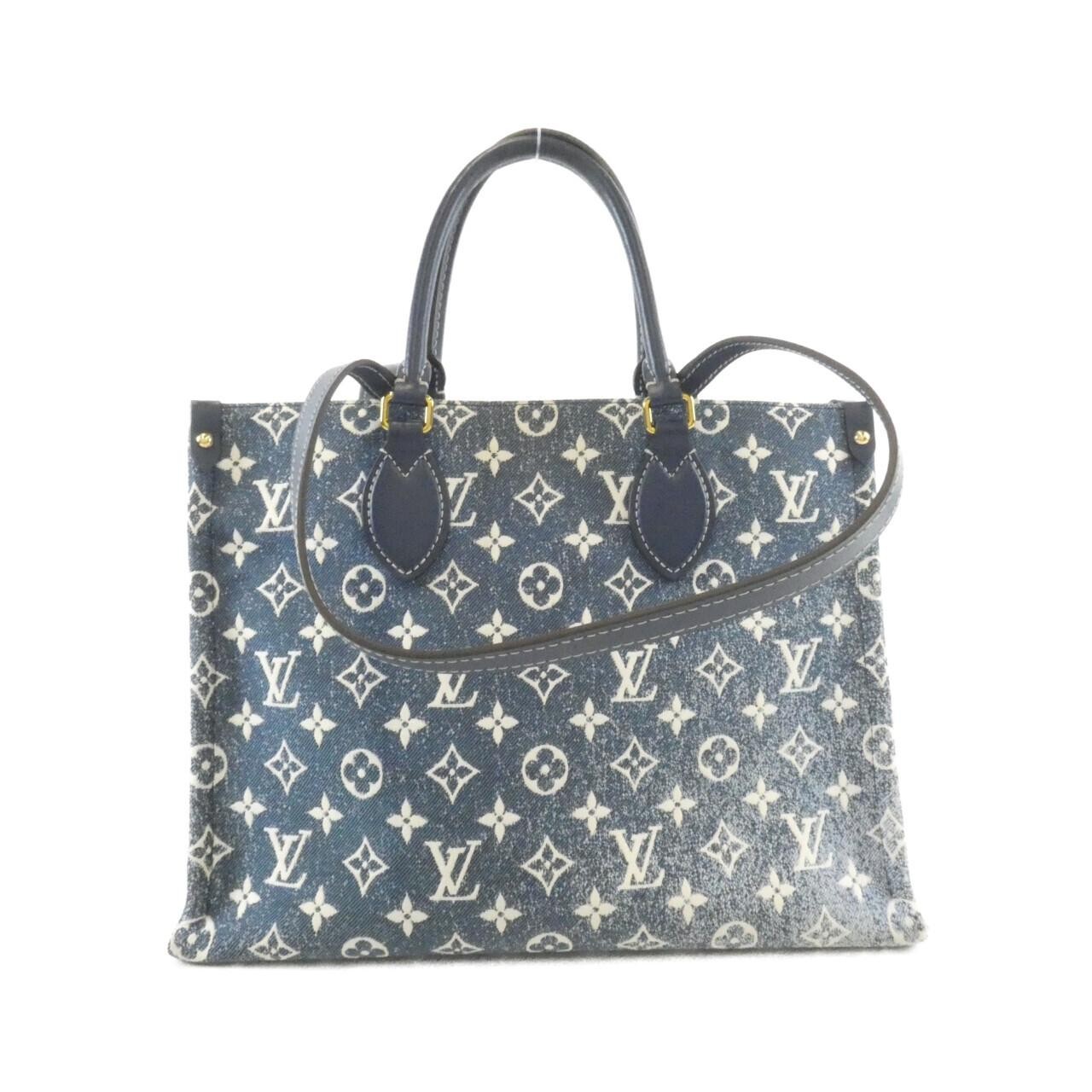 Louis Vuitton Monogram Jacquard Denim On the Go MM M59608 Bag