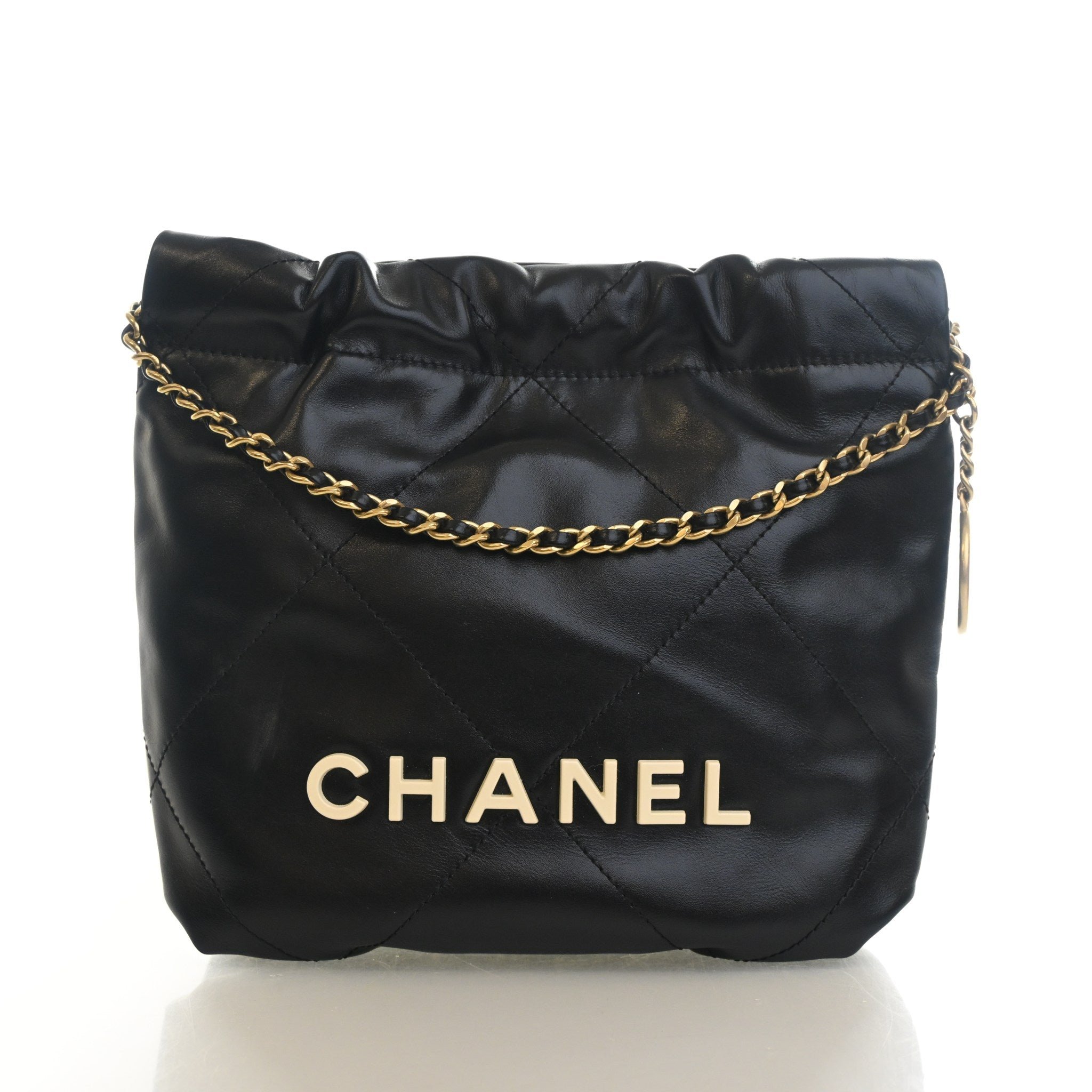 Chanel Mini Calfskin 22 Hobo