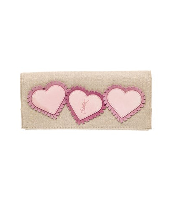 Saint Laurent Saint Laurent Canvas Clutch Vintage