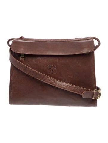 Il Bisonte Leather Shoulder Bag