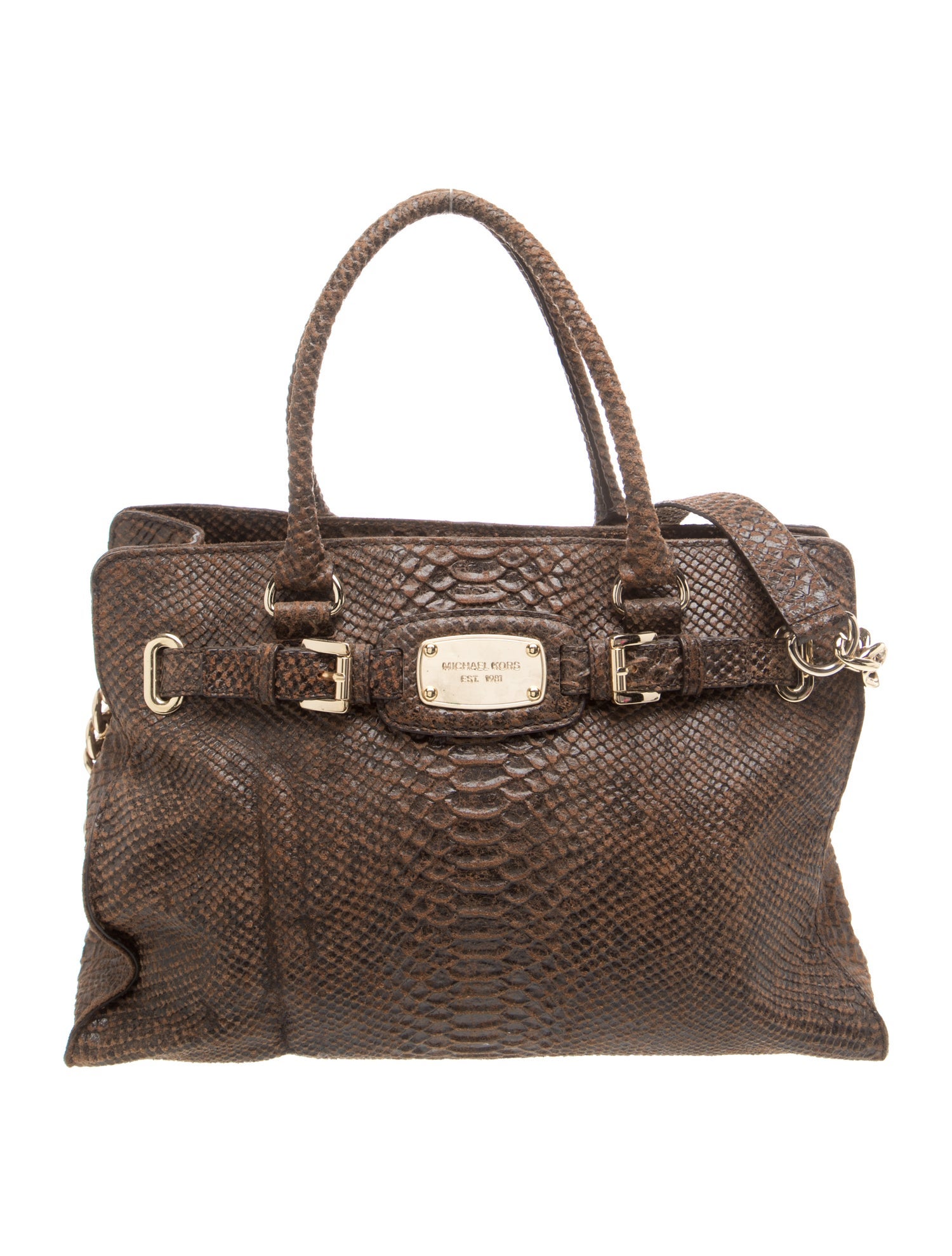 Leather Top Handle Bag