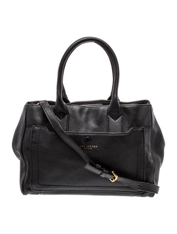 Leather Top Handle Bag