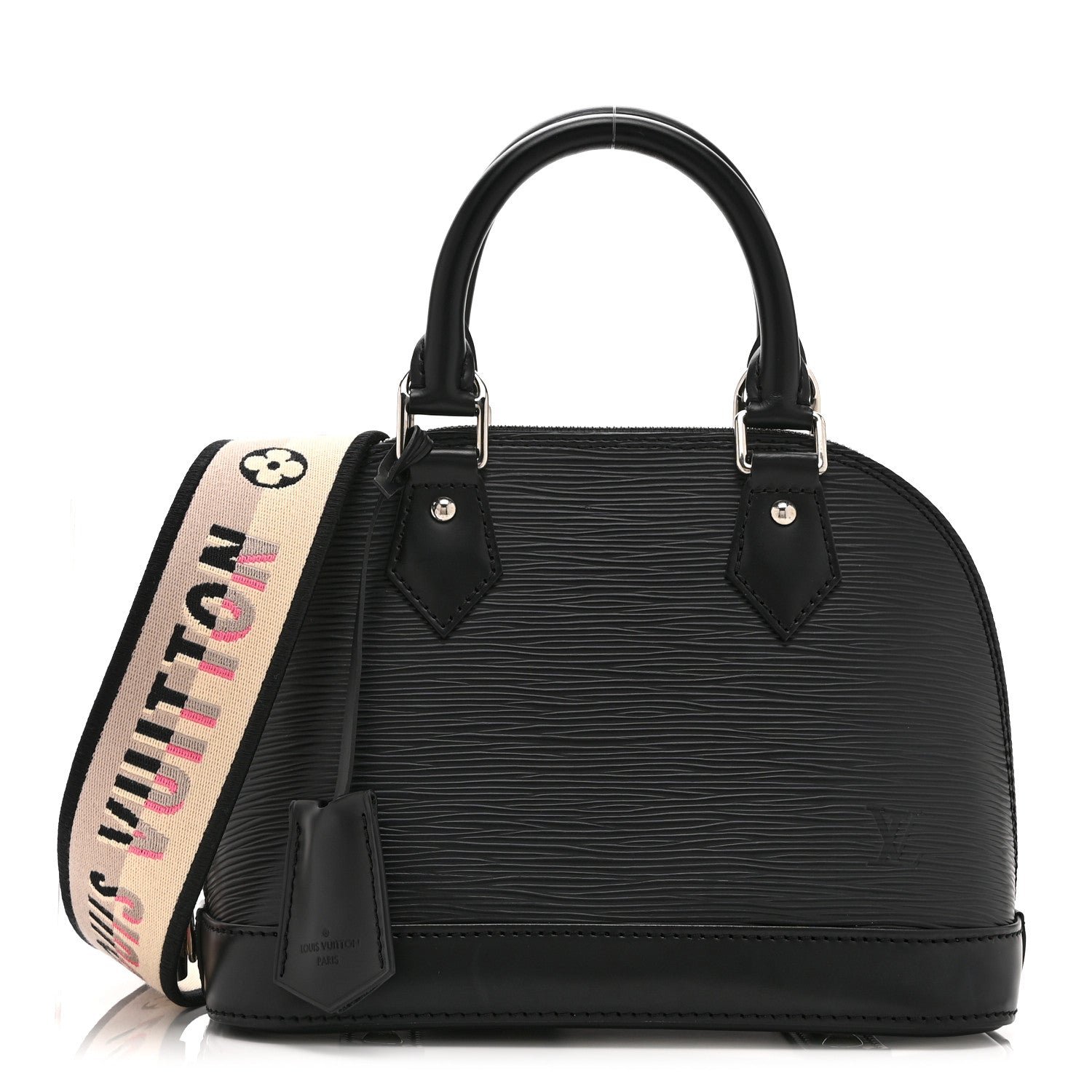 Louis Vuitton Epi Jacquard Alma BB Black