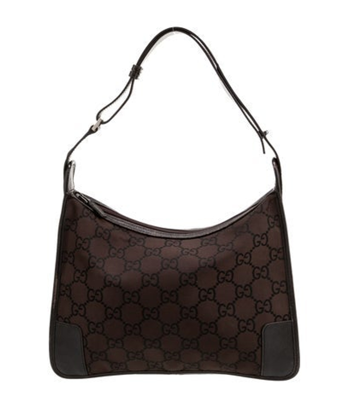 Gucci Gg Nylon Shoulder Bag