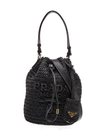 Enameled Metal Triangle Bucket Bag Mini