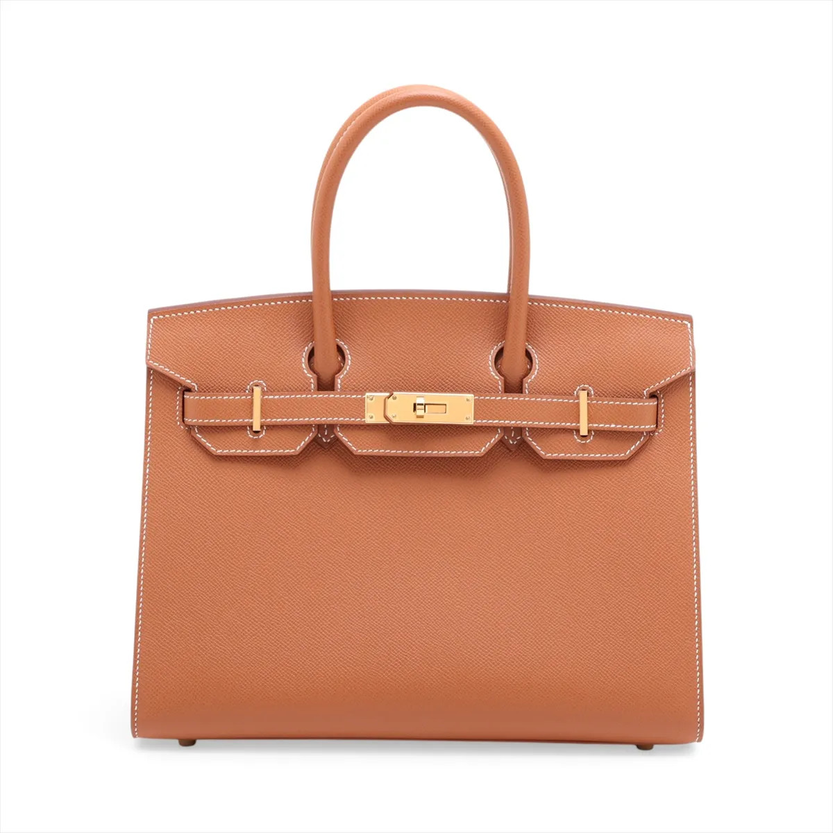 Hermès Birkin 30 Serie Veau Epsom Gold Gold Metal Fittings