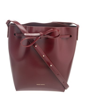 Mansur Gavriel Leather Bucket Bag