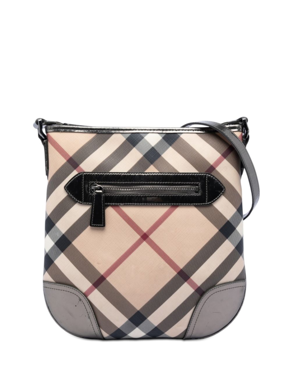 2000-2017 Supernova Check Coated Canvas Dryden crossbody bag