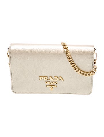 Saffiano Leather Crossbody Bag