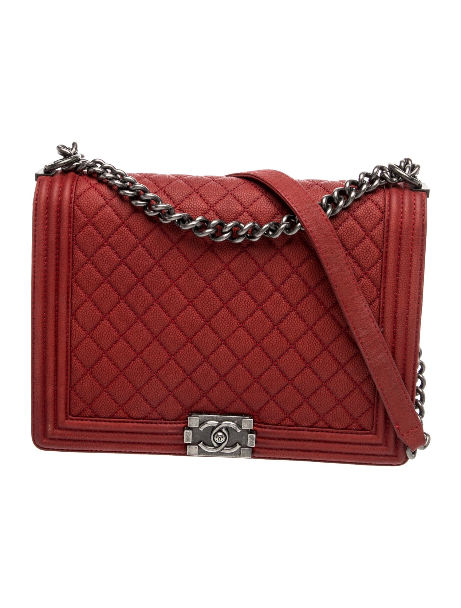 Large Leather Boy Bag