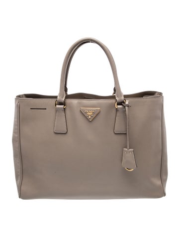 Saffiano Leather Top Handle Bag