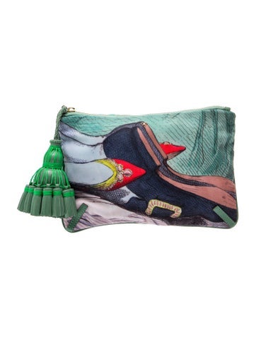 Anya Hindmarch Canvas Clutch