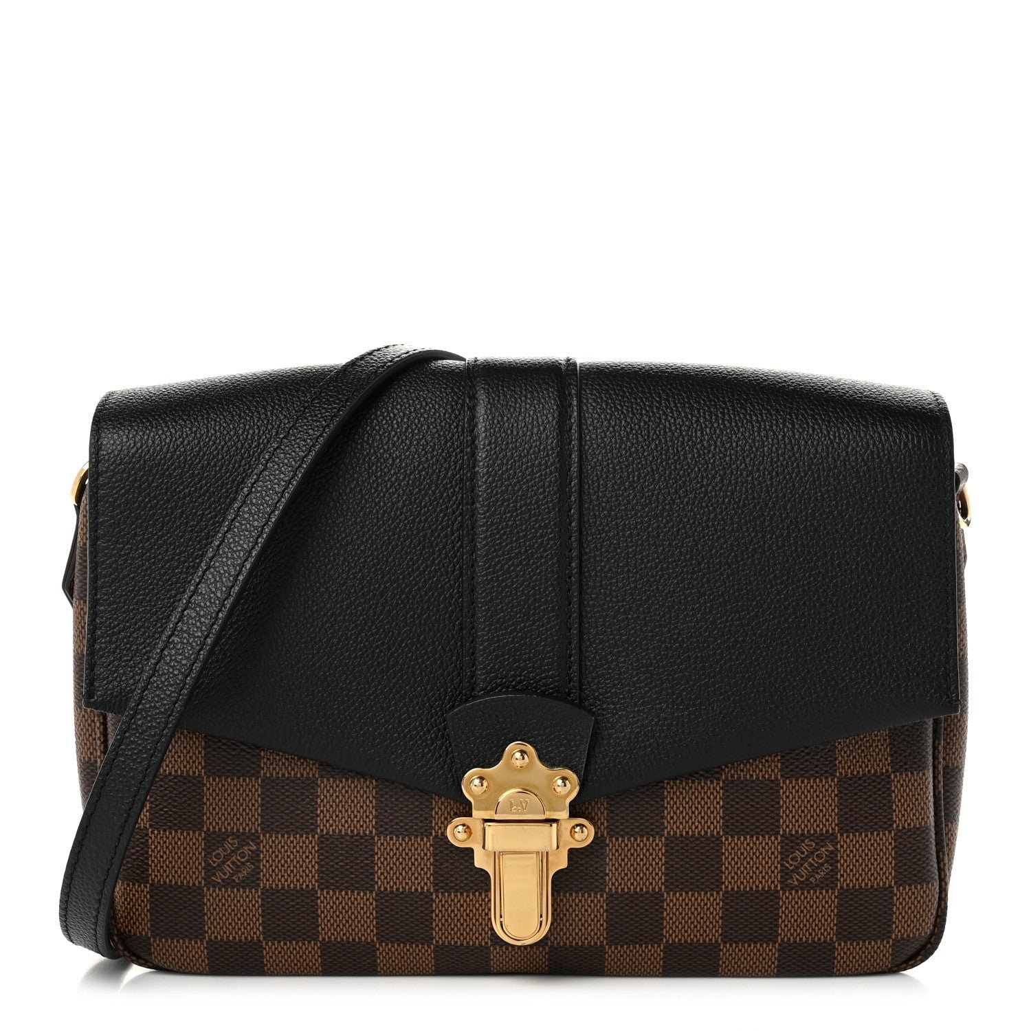 Louis Vuitton Damier Ebene Clapton Black