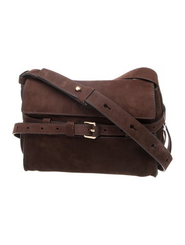 Suede Crossbody Bag
