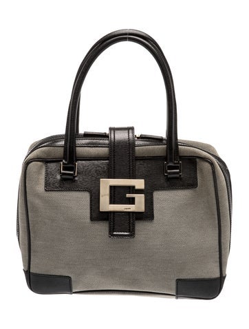 Canvas Top Handle Bag Vintage