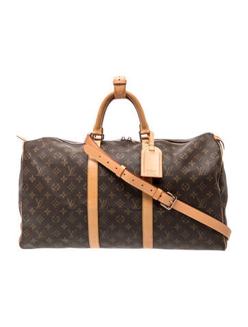 LV Monogram Keepall Bandouliere 55