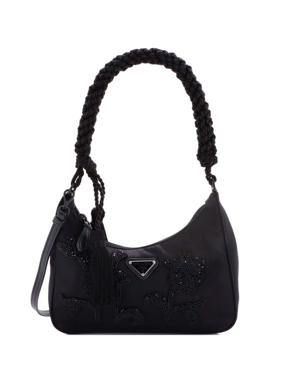 Prada Re-Edition Shoulder Bag Embellished Tessuto Small crossbody bag
