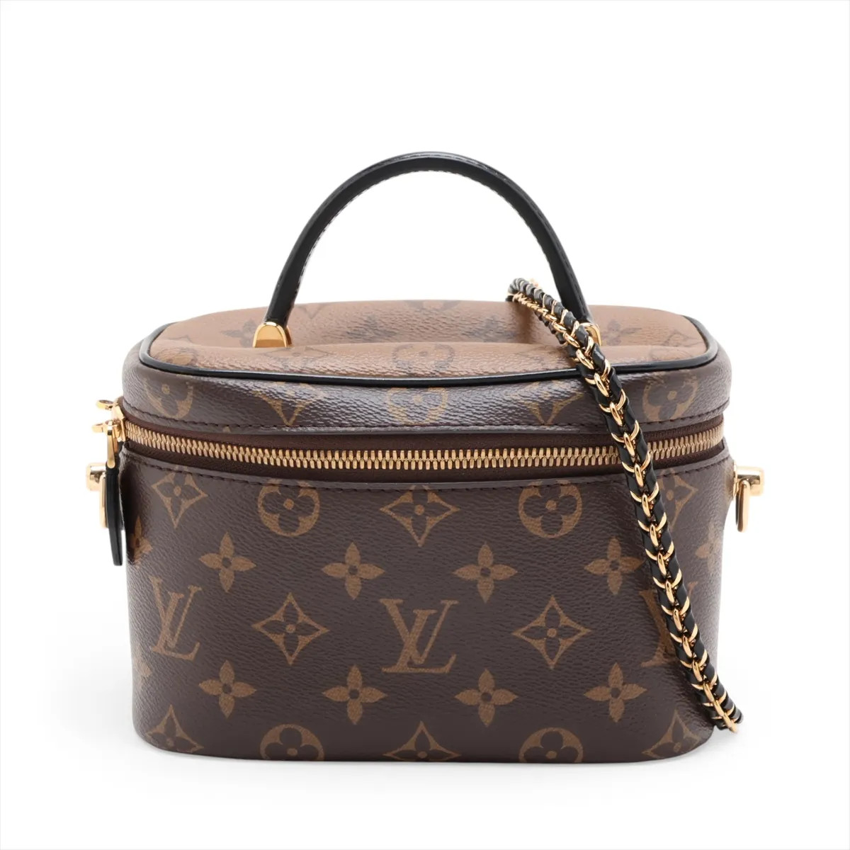 Louis Vuitton monogram reverse Vanity NV M45165 Brown There was an RFID response