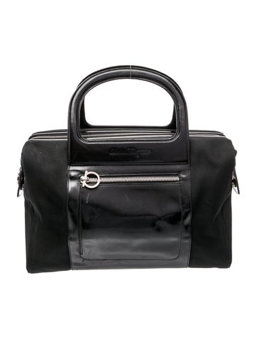 Canvas Top Handle Bag
