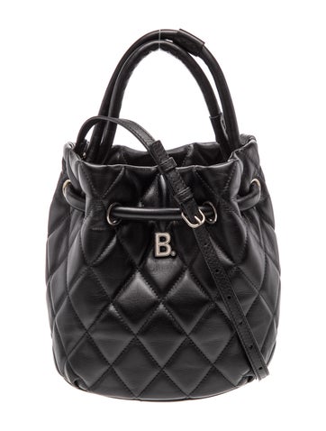 Leather Bucket Bag