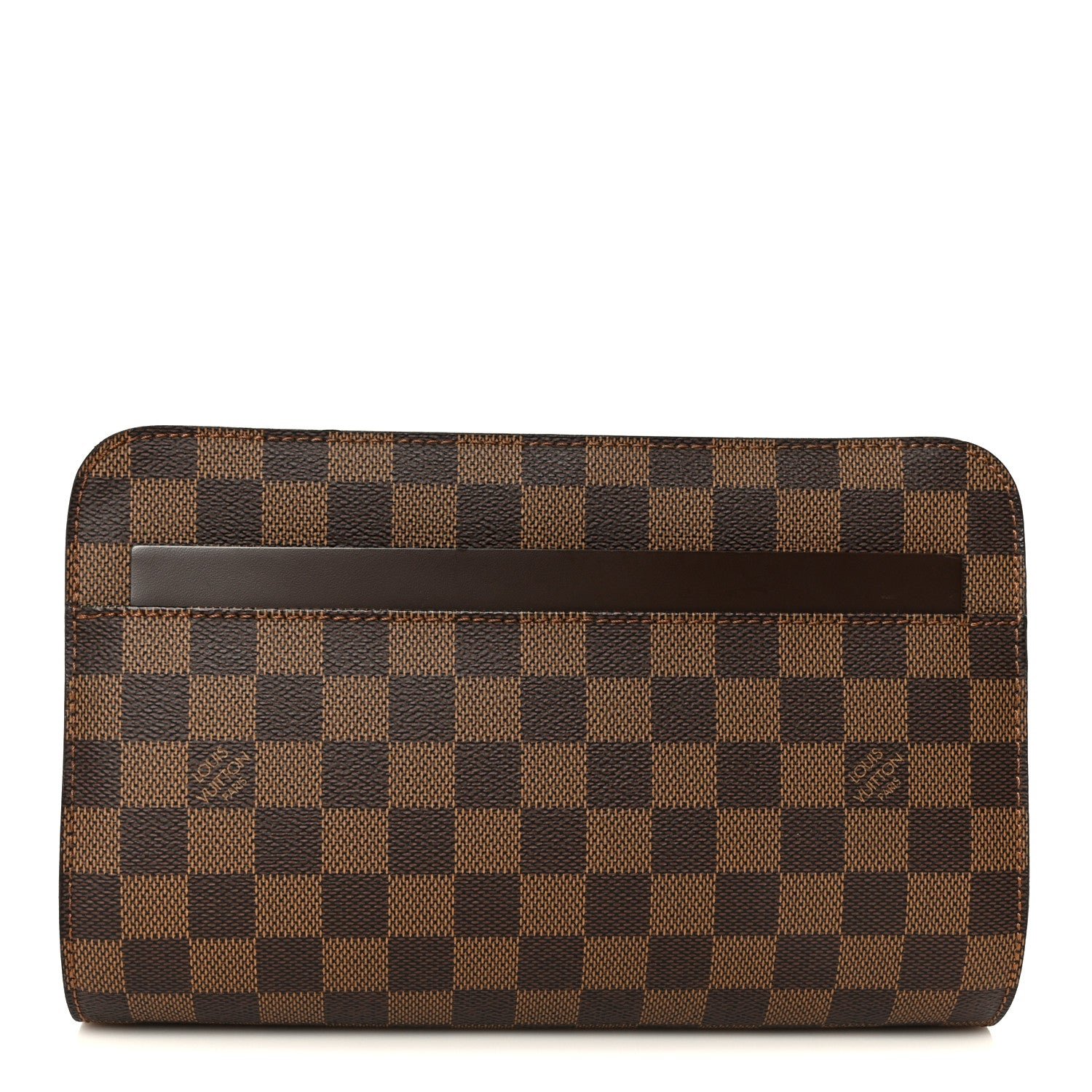 Louis Vuitton Damier Ebene Pochette Saint Louis Clutch